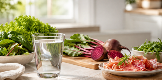Nitrate sources: why tap water is different from vegetables and meat