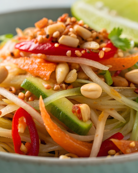Cold Peanut Noodle Salad