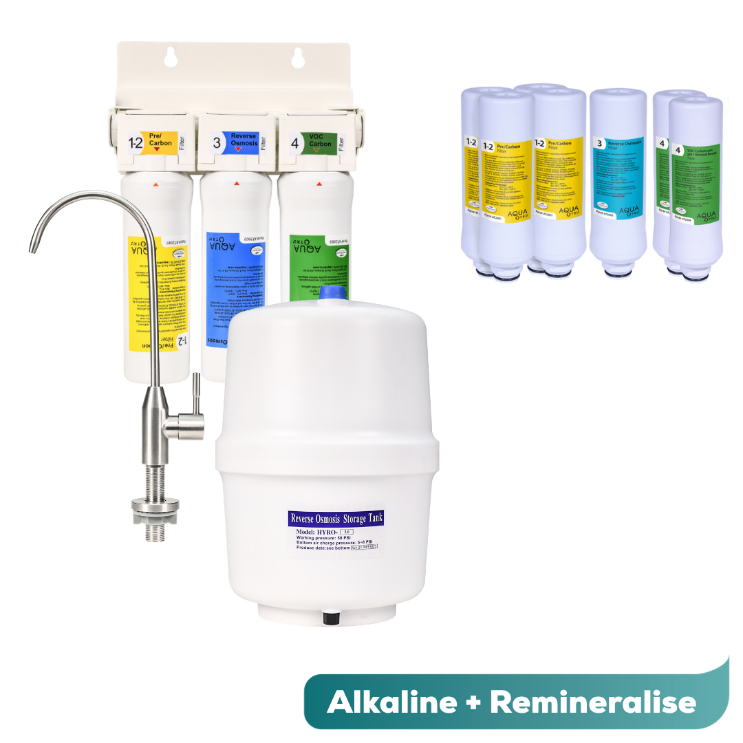 AquaTru Under Sink - Alkaline Unit + 2 year Filter Pack