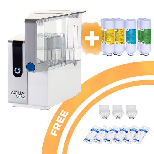 AquaTru Classic - Unit + 2 years filters  + free descaling kit