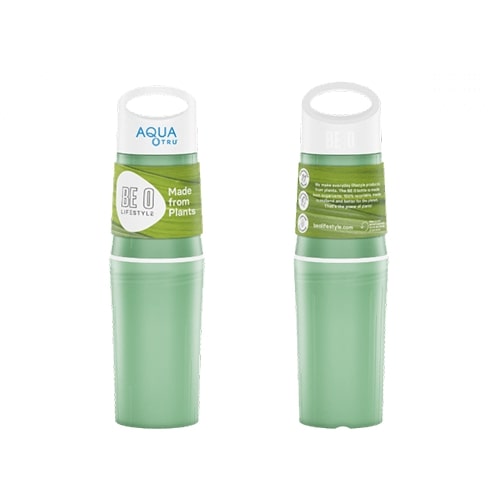 AquaTru BE O Bottle - Green